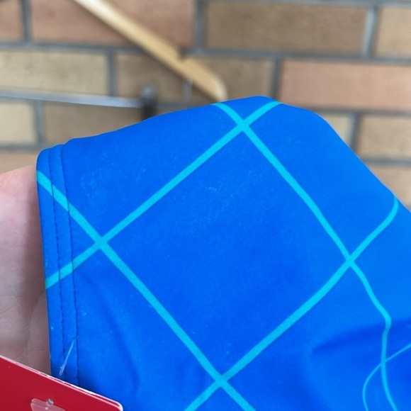 SPANX Women's Flirty Skirted Swim Bottom Electric Blue Geo SIZE 12 NWT - Picture 8 of 8